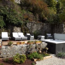 Sauna situé dans le jardin